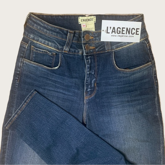 NEW L’agence Peyton High Rise Jeans 25 Skinny - Picture 6 of 12